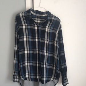 Lucky brand plaid long sleeve shirt